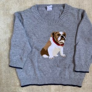 Janie & Jack Dog sweater
